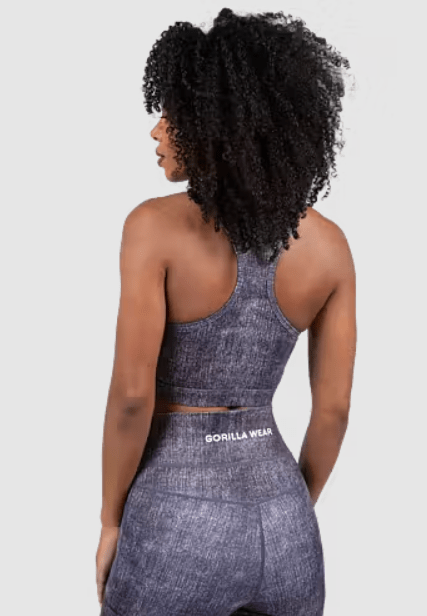 Gorilla Wear Camilla Zip - Front Sports Bra - Kläder | Köp hos Gymcentralen