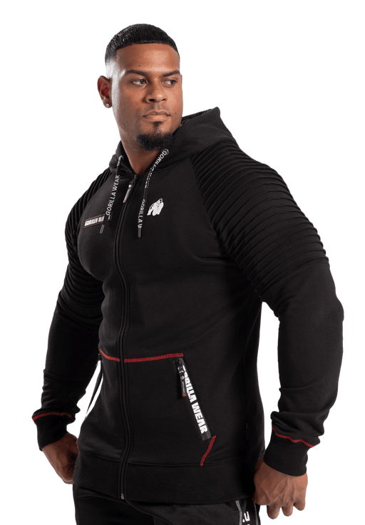 Gorilla Wear Georgia Zipped Hoodie - Kläder | Köp hos Gymcentralen