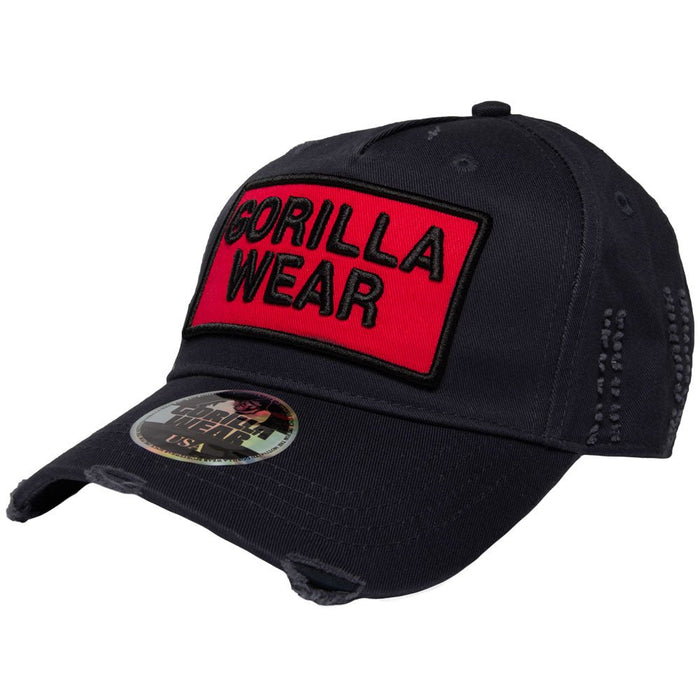 Gorilla Wear Harrison Cap, black/red - Accessoarer | Köp hos Gymcentralen