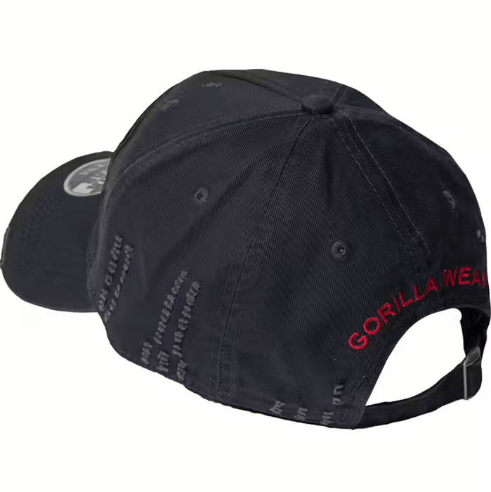 Gorilla Wear Harrison Cap, black/red - Accessoarer | Köp hos Gymcentralen
