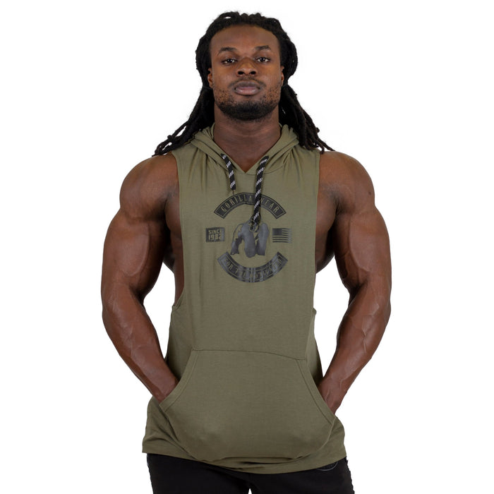 Gorilla Wear Lawrence Hooded Tank Top - Kläder | Köp hos Gymcentralen