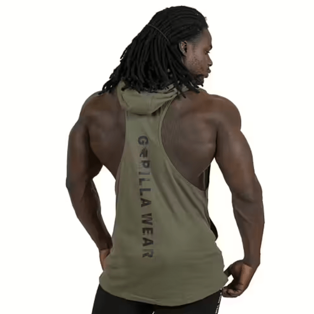 Gorilla Wear Lawrence Hooded Tank Top - Kläder | Köp hos Gymcentralen