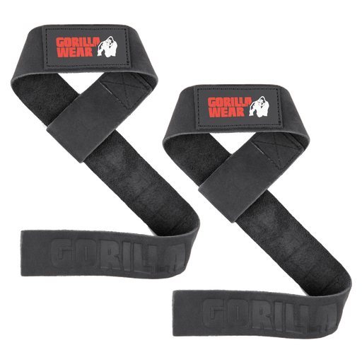 Gorilla Wear Leather Lifting Straps - Utrustning | Köp hos Gymcentralen
