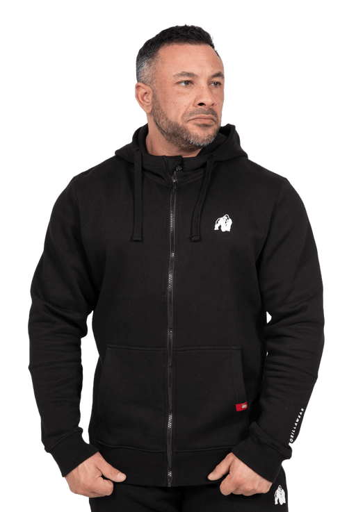 Gorilla Wear Leon Zipped Hoodie - Kläder | Köp hos Gymcentralen