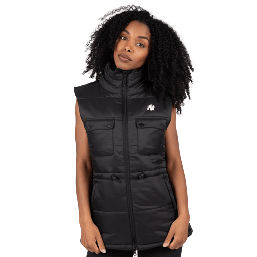 Gorilla Wear Lucia Puffer Vest - Kläder | Köp hos Gymcentralen