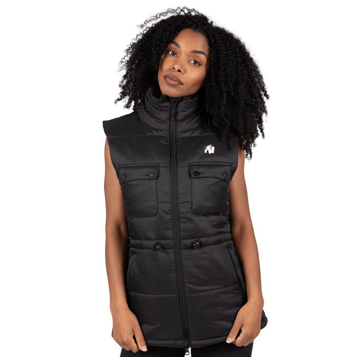 Gorilla Wear Lucia Puffer Vest - Kläder | Köp hos Gymcentralen