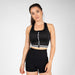 Gorilla Wear Mesa Zip Front Crop Top - Kläder | Köp hos Gymcentralen