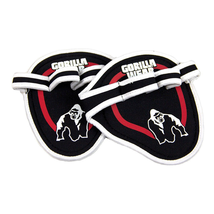 Gorilla Wear Palmgrip, black/red - Utrustning | Köp hos Gymcentralen