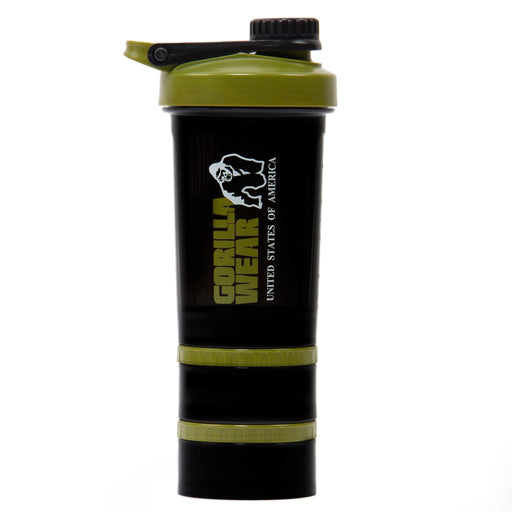 Gorilla Wear Shaker 2 Go 760 ml, black/army green - Accessoarer | Köp hos Gymcentralen