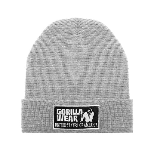 Gorilla Wear Vermont Beanie, melange grey - Accessoarer | Köp hos Gymcentralen