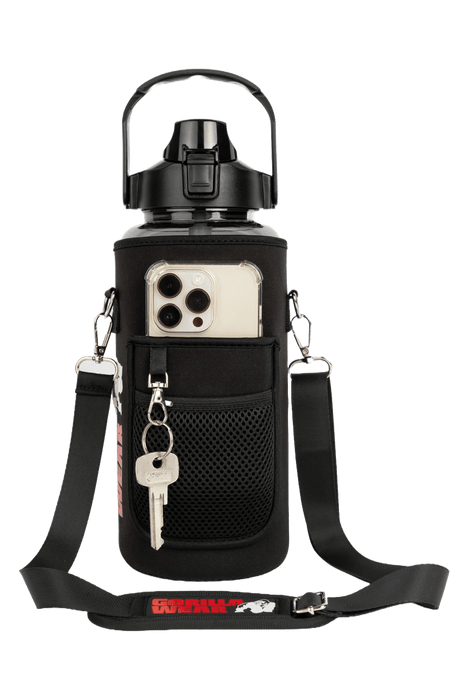 Gorilla Wear Water Bottle With Sleeve 2 L - Accessoarer | Köp hos Gymcentralen