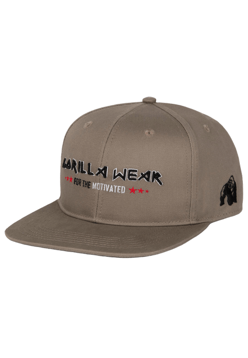 Gorilla Wear Wayne Snapback Cap, brown - Accessoarer | Köp hos Gymcentralen