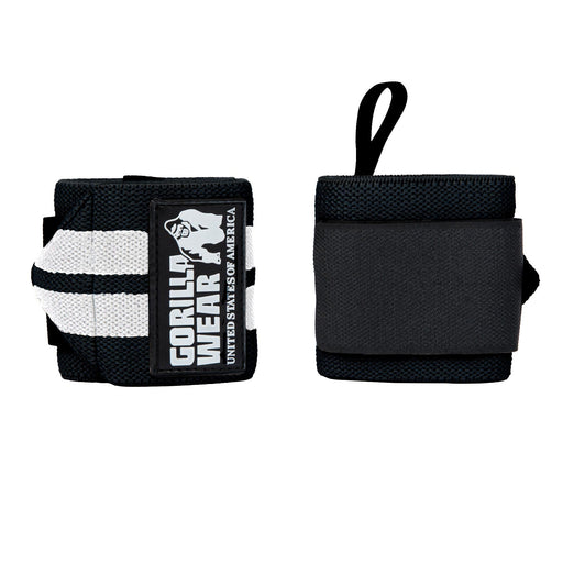 Gorilla Wear Wrist Wraps Pro, black/white - Utrustning | Köp hos Gymcentralen