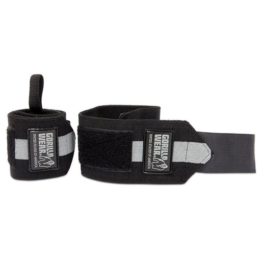 Gorilla Wear Wrist Wraps Ultra, black/grey - Utrustning | Köp hos Gymcentralen