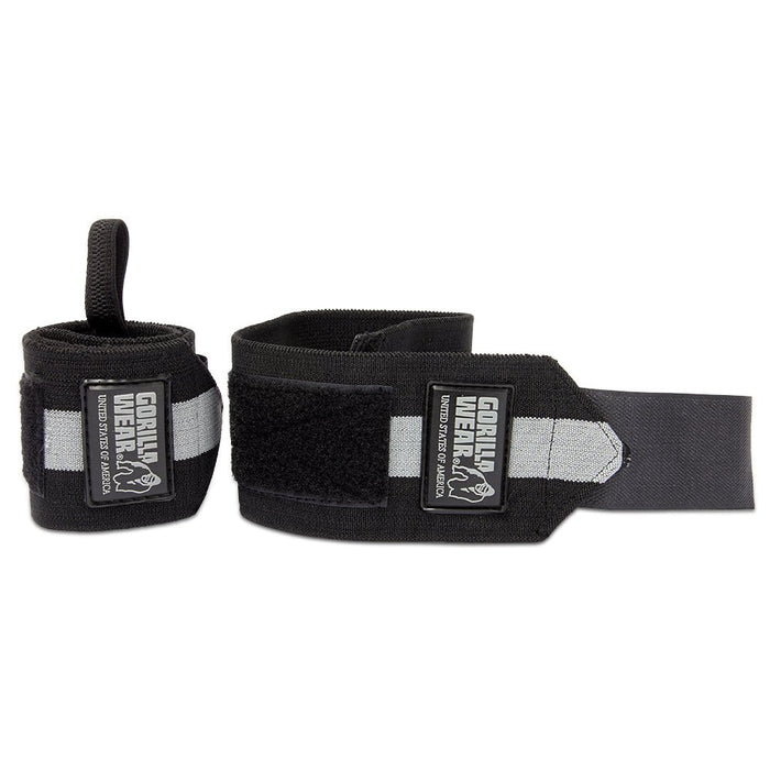 Gorilla Wear Wrist Wraps Ultra, black/grey - Utrustning | Köp hos Gymcentralen