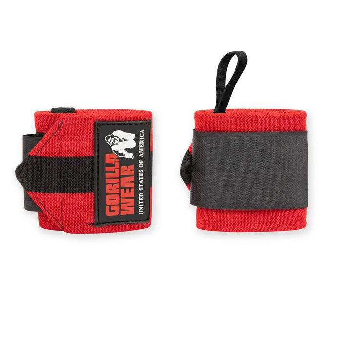 Gorilla Wear Wrist Wraps Ultra, black/red - Utrustning | Köp hos Gymcentralen