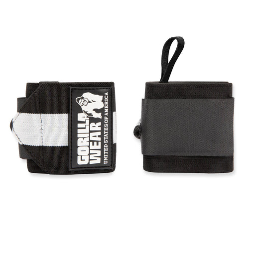 Gorilla Wear Wrist Wraps Ultra, black/white - Utrustning | Köp hos Gymcentralen