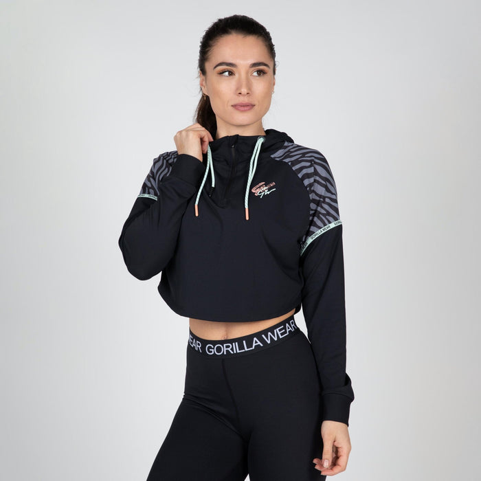 Gorilla Wear Zion Cropped Hoodie - Kläder | Köp hos Gymcentralen