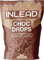 Inlead Choc Drops - 150 g - | Köp hos Gymcentralen