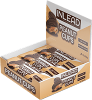 Inlead Peanut Cups - 15 x 50 g - | Köp hos Gymcentralen