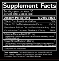 JNX The Ripper - 150 g - | Köp hos Gymcentralen