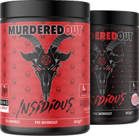 Murdered Out Insidious Pre - Workout - 463 g - | Köp hos Gymcentralen