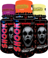 Murdered Out SHOOK Energy Shots - 12 x 60 ml - | Köp hos Gymcentralen
