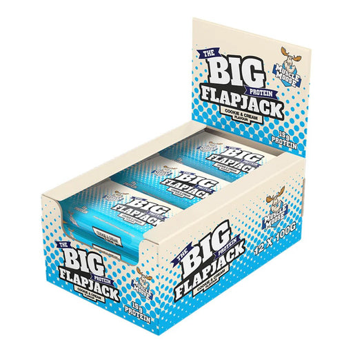 Muscle Moose Big Protein Flapjack - 12 x 100 g - | Köp hos Gymcentralen