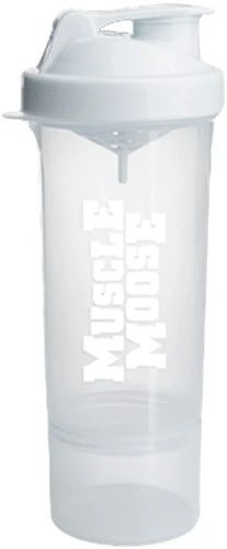 Muscle Moose SmartShake Shaker - 500 ml - White - | Köp hos Gymcentralen