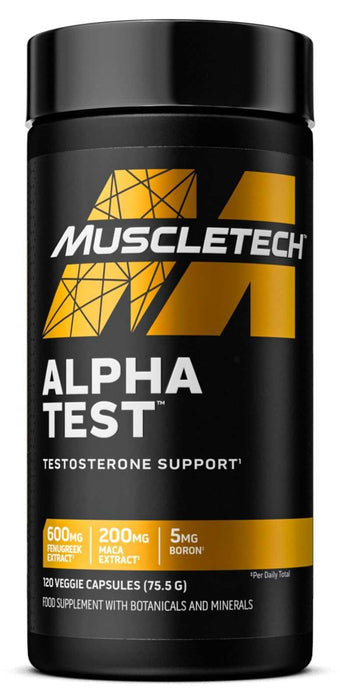 MuscleTech Alphatest - 120 caps - | Köp hos Gymcentralen