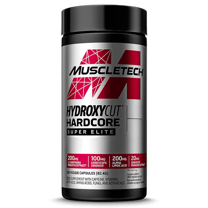 MuscleTech Hydroxycut Hardcore Super Elite - 100 caps - | Köp hos Gymcentralen