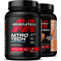 MuscleTech Nitro Tech Whey Protein - 908 g - | Köp hos Gymcentralen
