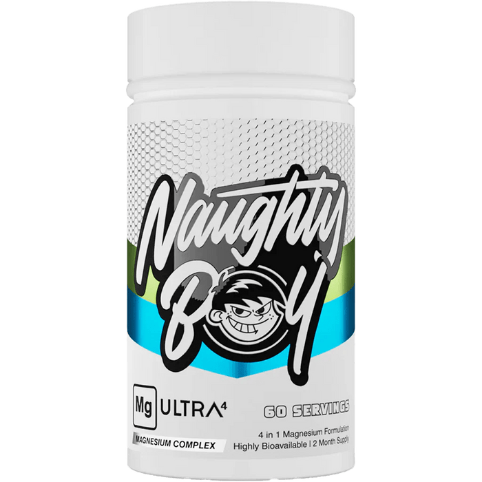 Naughty Boy MGUltra4 Magnesium - 120 caps - | Köp hos Gymcentralen