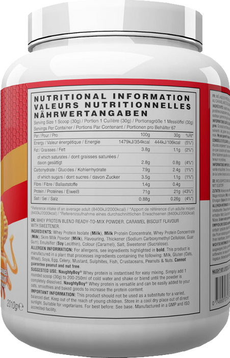 Naughty Boy Advanced Whey Protein - 2000 g