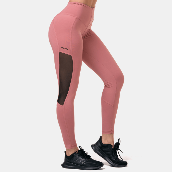 Nebbia High Waist Mesh Tights - | Köp hos Gymcentralen