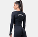 Nebbia Long Sleeve Thumbhole Sporty Crop Top - | Köp hos Gymcentralen