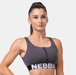 Nebbia Smart Zip Front Sports Bra - | Köp hos Gymcentralen