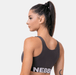 Nebbia Smart Zip Front Sports Bra - | Köp hos Gymcentralen