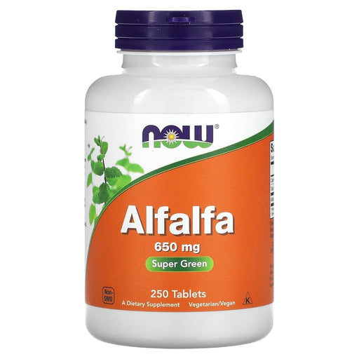 NOW Foods Alfalfa 10 Grain - 250 tabs - | Köp hos Gymcentralen
