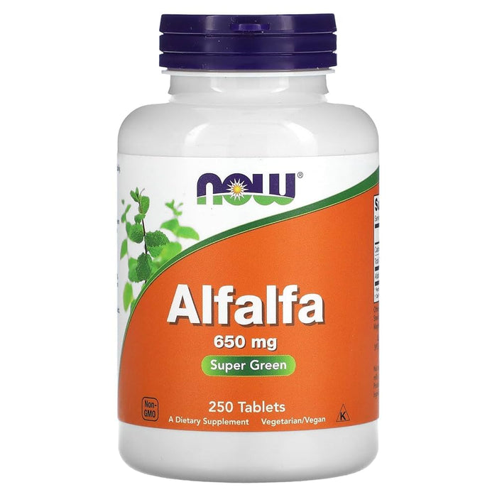 NOW Foods Alfalfa 10 Grain - 250 tabs - | Köp hos Gymcentralen