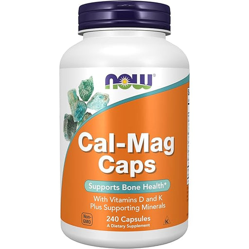 NOW Foods Calcium & Magnesium - 240 caps - | Köp hos Gymcentralen