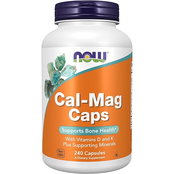 NOW Foods Calcium & Magnesium - 240 caps - | Köp hos Gymcentralen