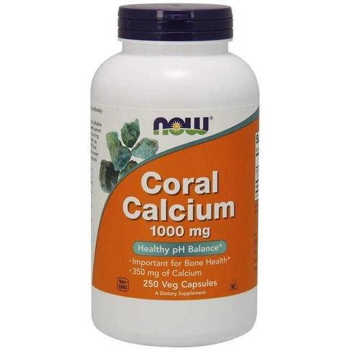 NOW Foods Coral Calcium 1000 mg - 250 veg caps - | Köp hos Gymcentralen