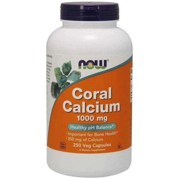 NOW Foods Coral Calcium 1000 mg - 250 veg caps - | Köp hos Gymcentralen