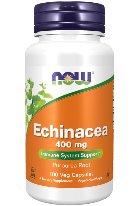 NOW Foods Euchinacea Purp 400 mg - 100 veg caps - | Köp hos Gymcentralen