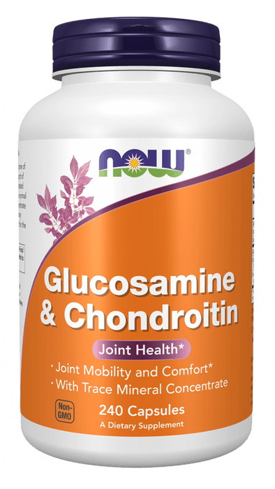 NOW Foods Glucosa & Chondroi & Trace - 240 veg caps - | Köp hos Gymcentralen