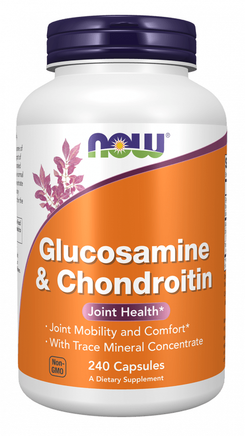 NOW Foods Glucosa & Chondroi & Trace - 240 veg caps - | Köp hos Gymcentralen