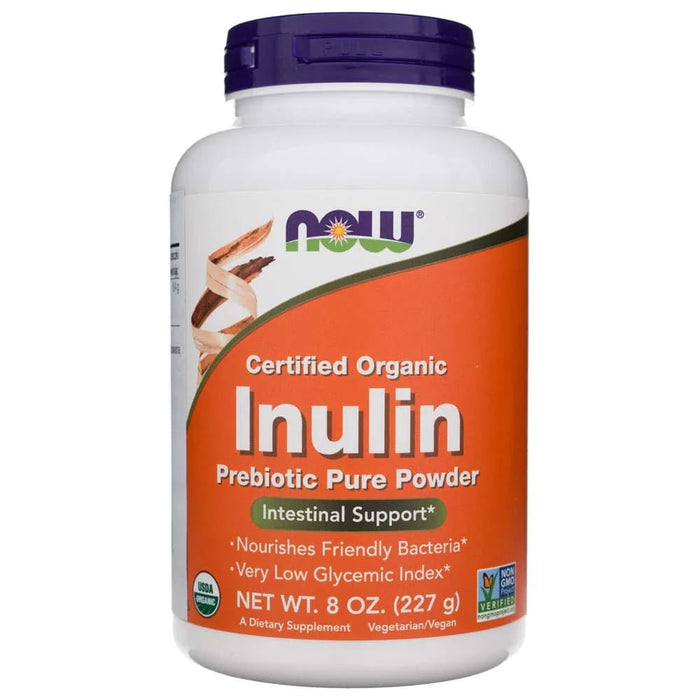 NOW Foods Inulin Powder Organic - 227 g - | Köp hos Gymcentralen