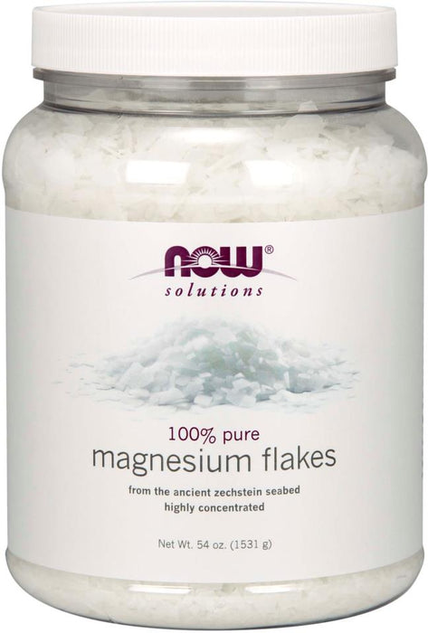 NOW Foods Magnesium Flakes - 1531 gr - | Köp hos Gymcentralen