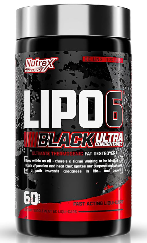 Nutrex Lipo - 6 Black UC - 60 caps - | Köp hos Gymcentralen
